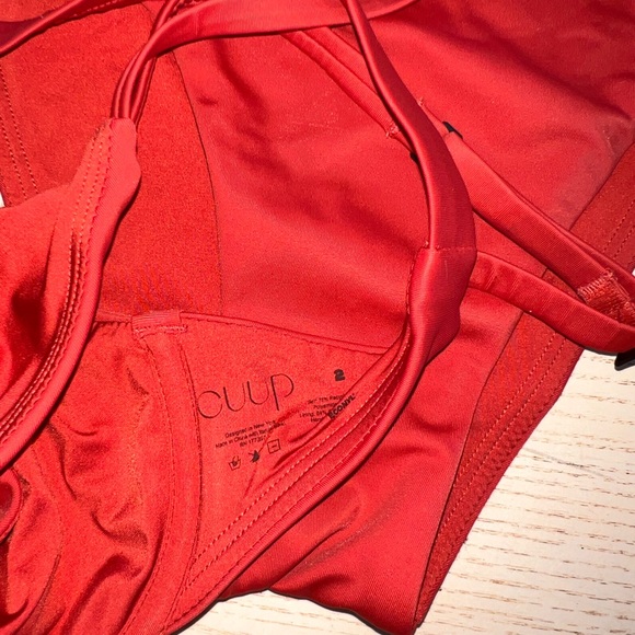 CUUP Red Bikini Set - Picture 6 of 7
